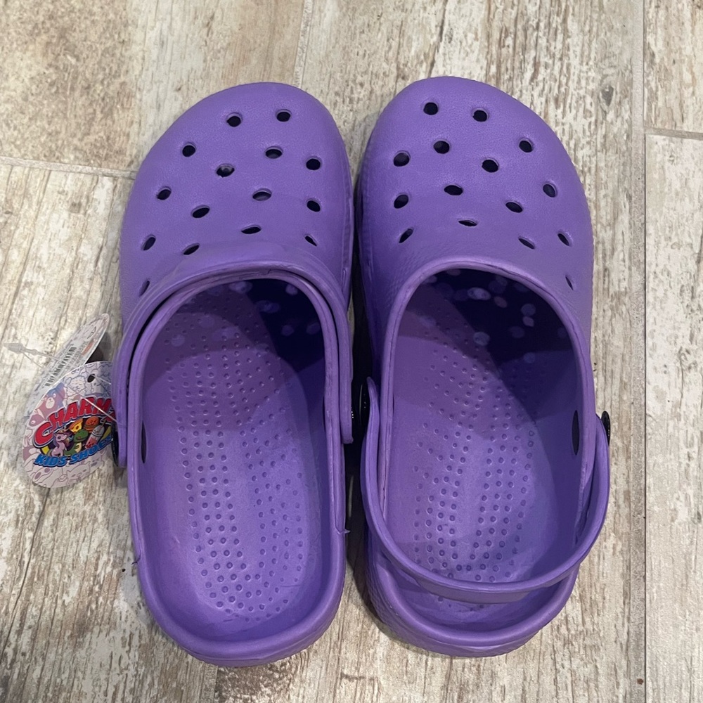 ☀️2/10$☀️ NWT Off-Brand Crocs Kids Classic Clog - Purple